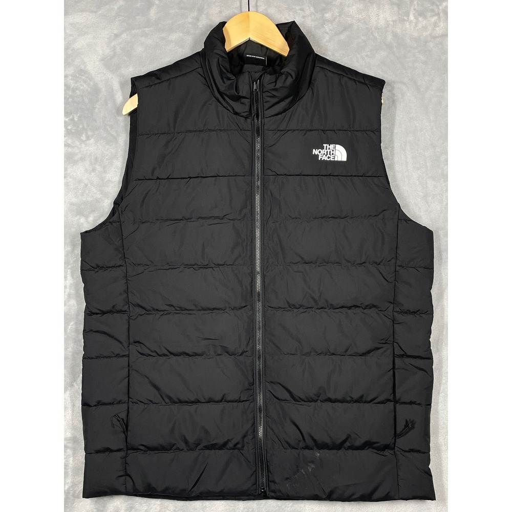 The North Face Mens Aconcagua 3 Puffer Down Vest Black NF0A84IK Large